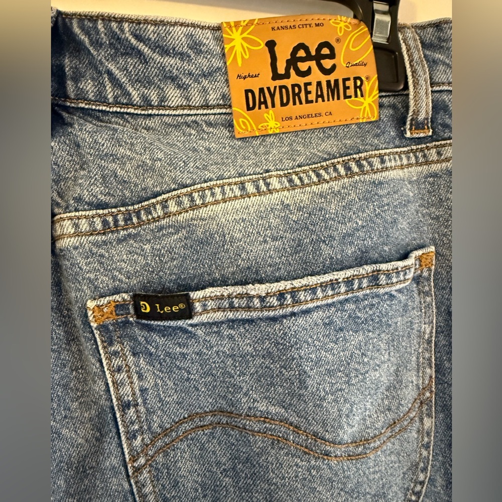 Lee Women's Day Dreamer Straight Leg Blue Jeans